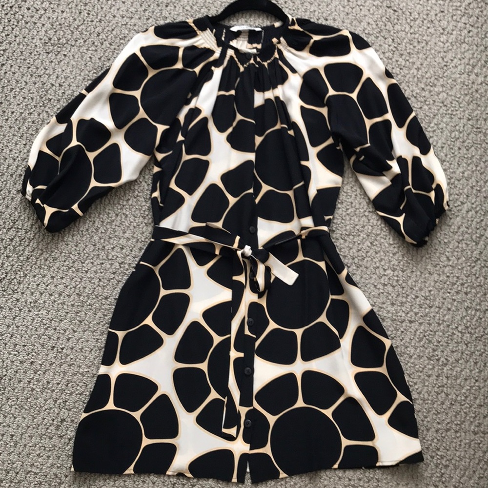 Tucker Classic Silk Mini Dress